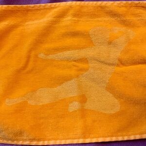Bruce Lee yellow hand towel